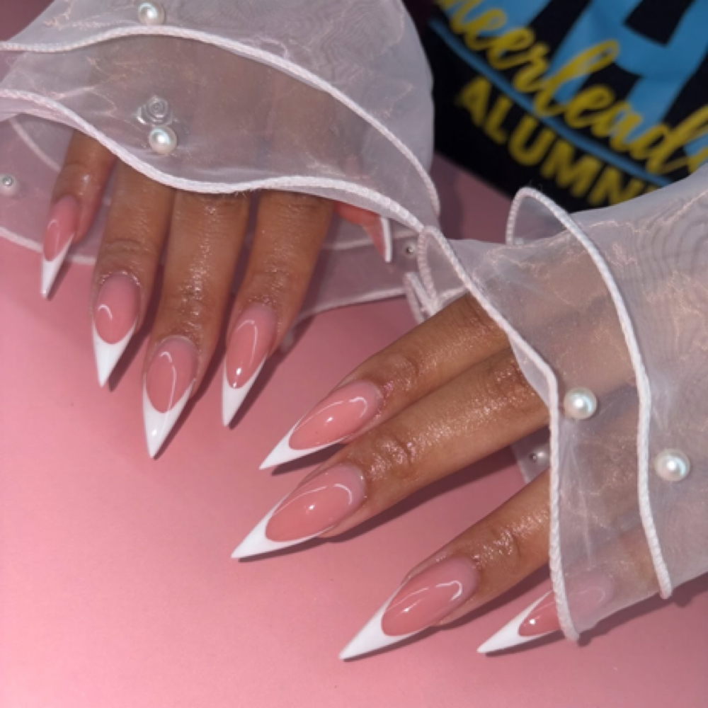 ✨ FRENCH TIP FULLSET at Sydsational Nails in Kansas City, MO