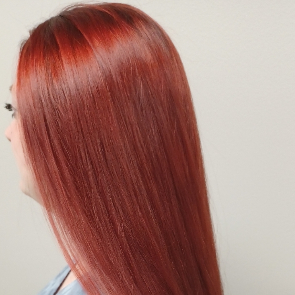 All Over Color at Hair Bye Felicia at Vinyasa Salon in Liverpool, NY