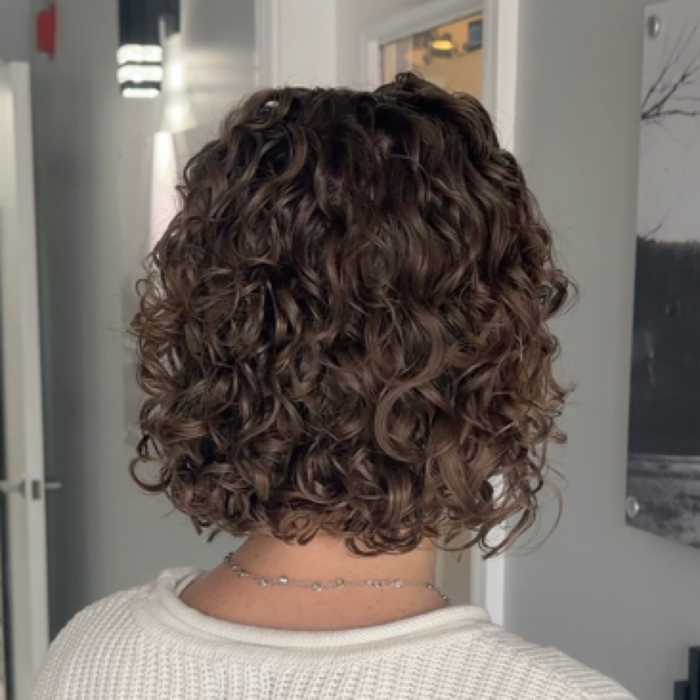 Custom Curly Style (short) at Curls by Alyssa Jean