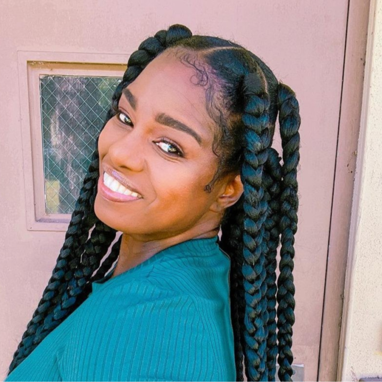 jumbo box braids at Melissabraid in Chicago, IL
