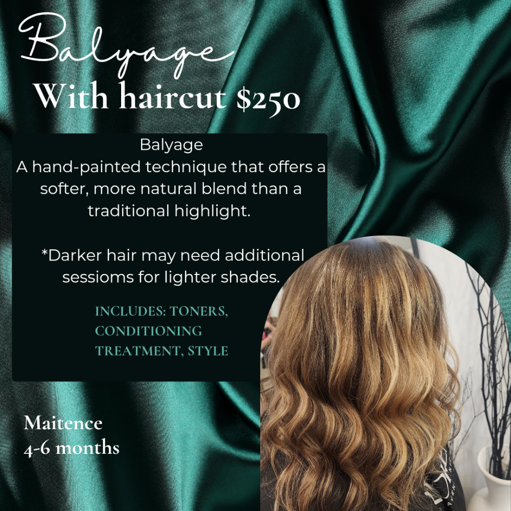 Balyage With Haircut