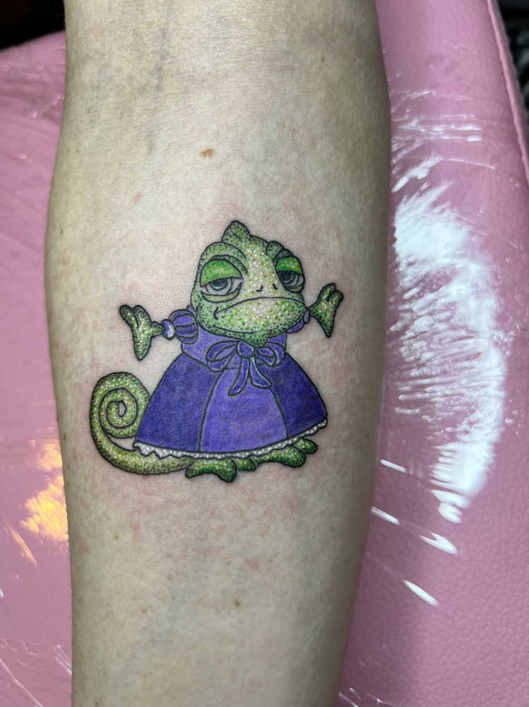 Glitter Tattoo at INKED BY KT in Lexington, NC