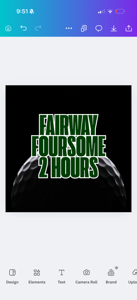 Fairway Foursome 2 HR (up to 4)