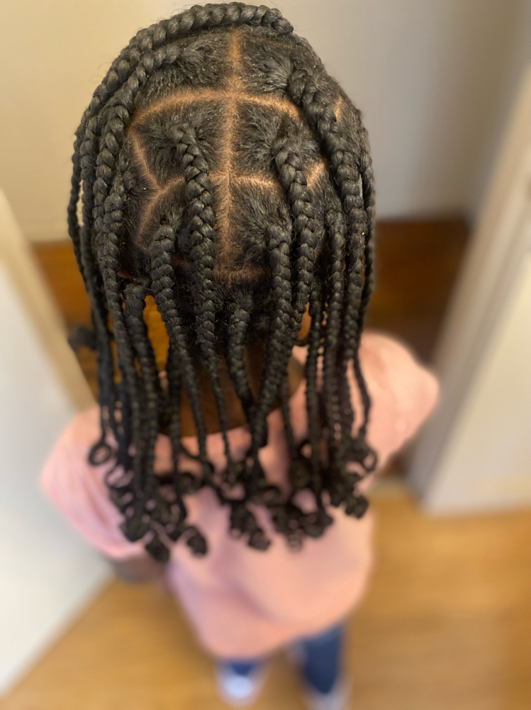 Kiddie box braids