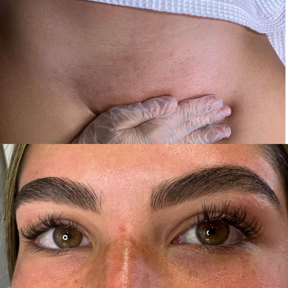 Brow Design  + Brazilian Wax