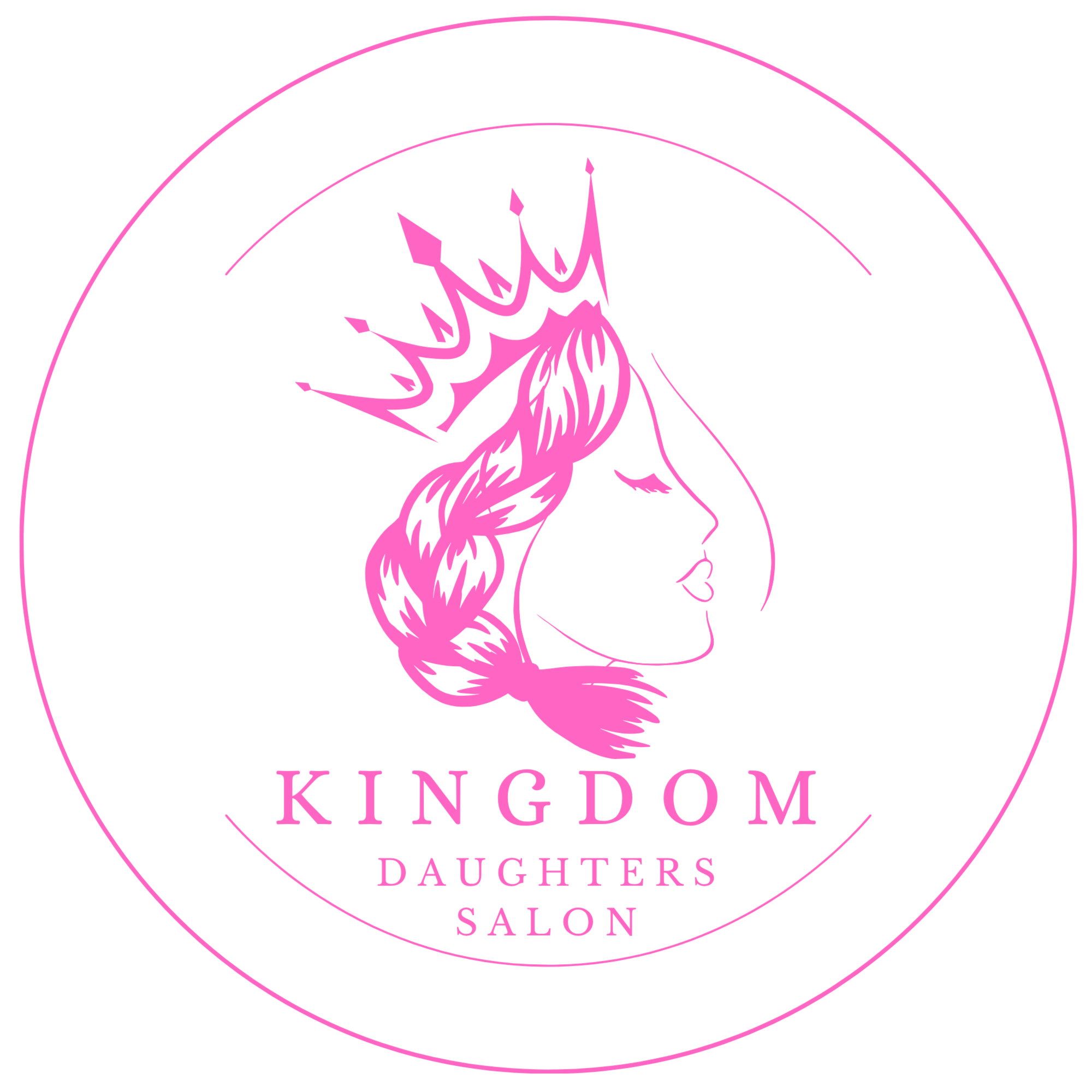 Small Knotless at Kingdom Daughters Salon in Fayetteville, GA