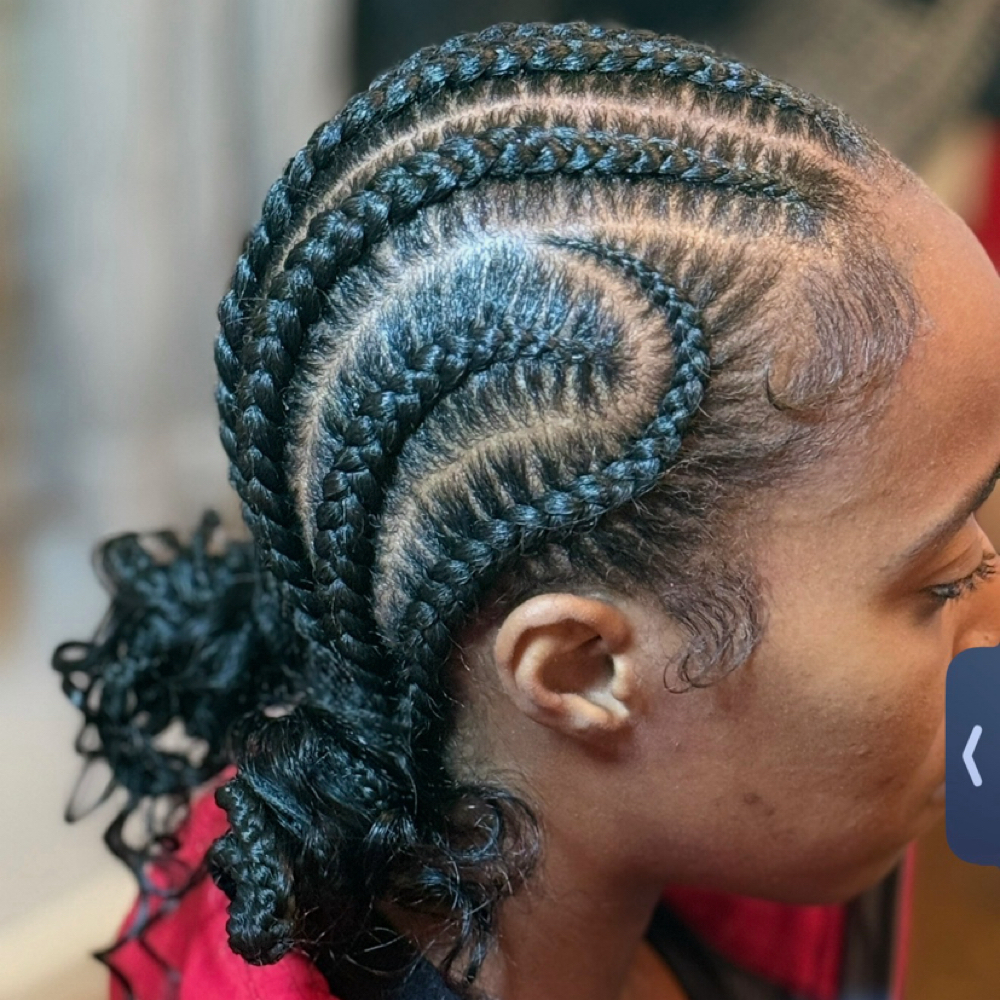 6 Stitch Braids at Crowned By Victoria in Birmingham, AL
