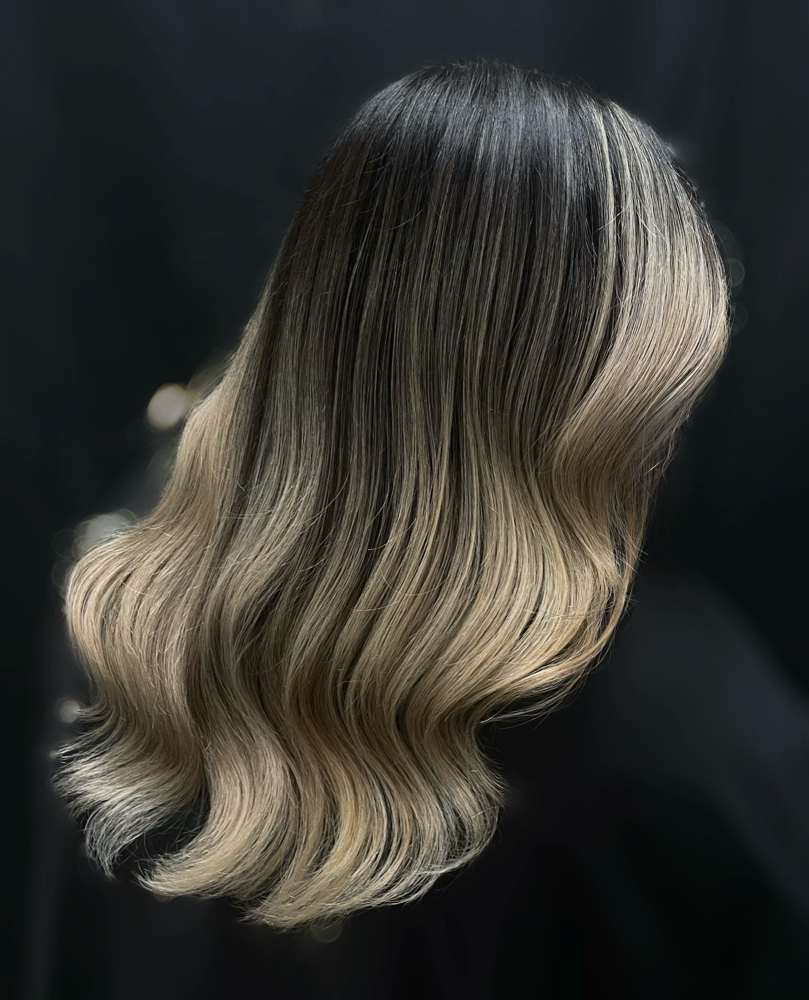 Full Custom Blonding Service at Valeria Beauty in Oklahoma City, OK