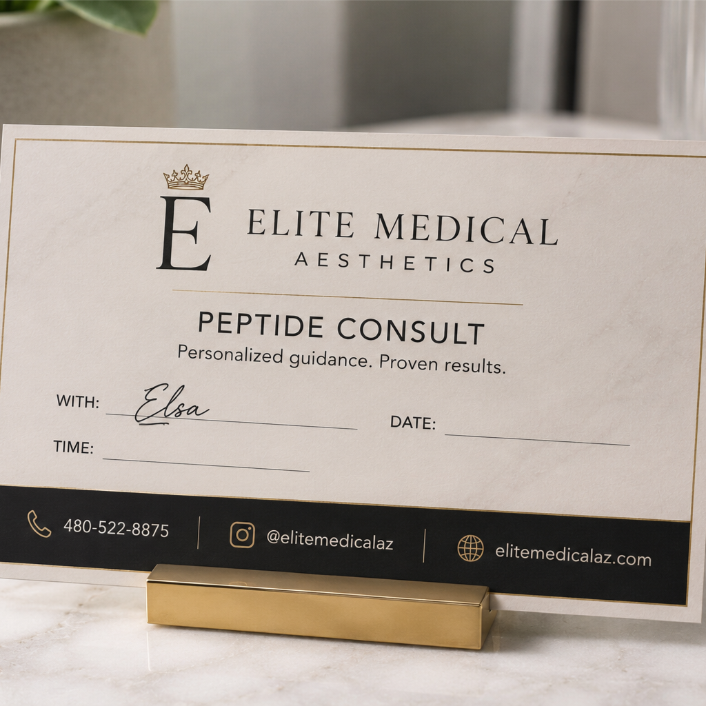 Longevity Membership consultation at Elite Medical Aesthetics PLLC in Tempe, AZ