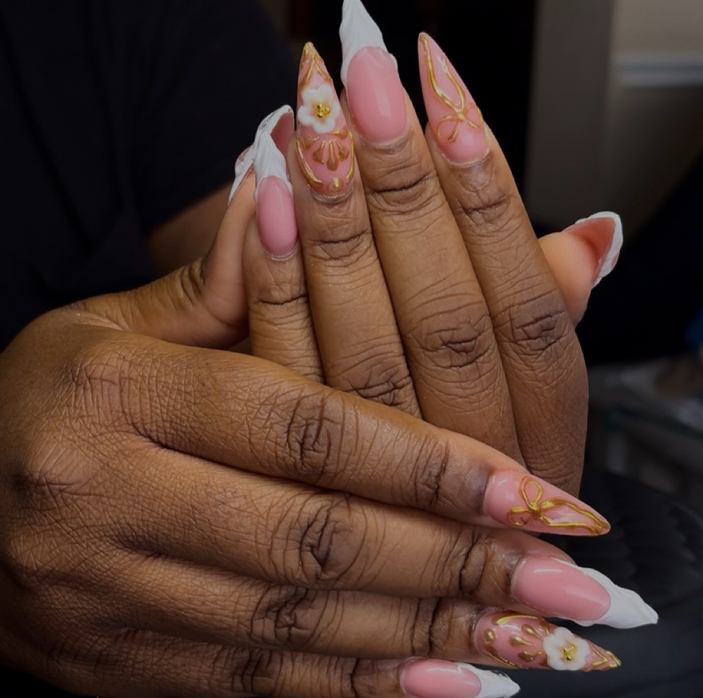 Long Set at Zōē Luxe Nails in Fort Worth, TX