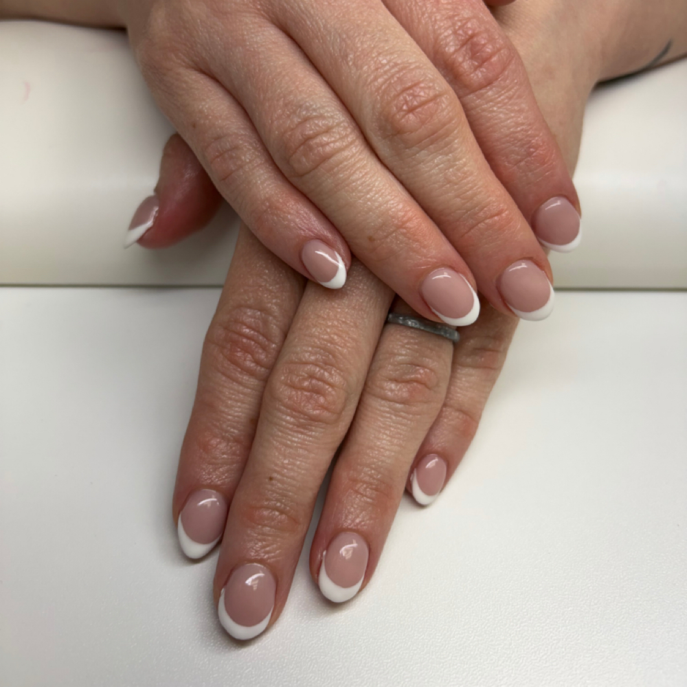 French Tips(Full Set Add On) at Nailsbylilyh in Knoxville, TN