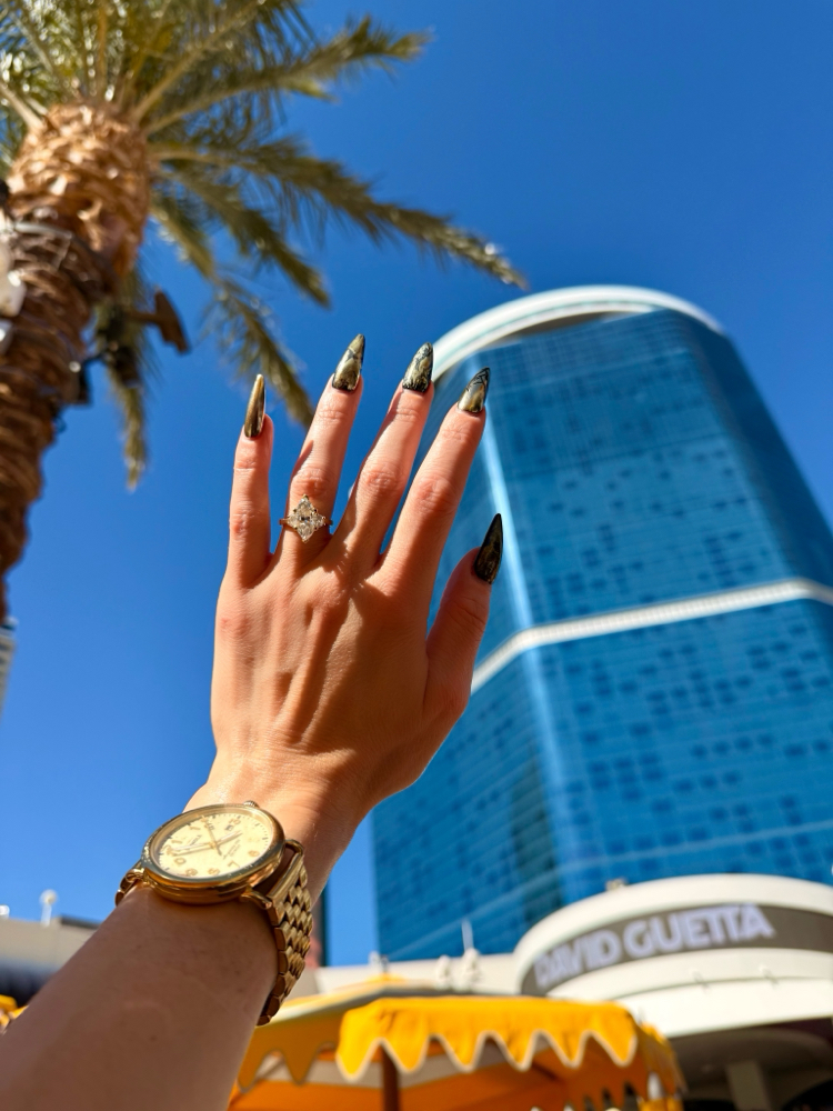 E-File Manicure + Gel X Extentions