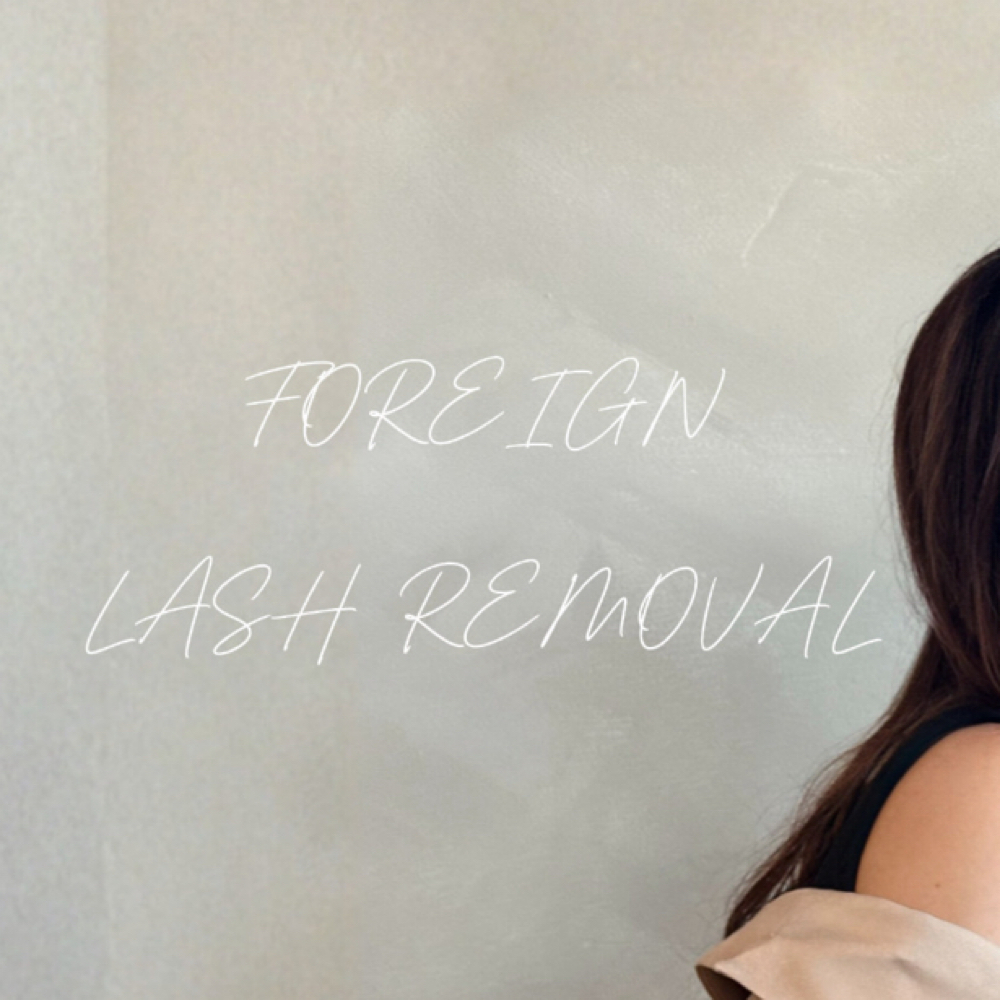 Foreign Lash Removal at Lai’s Lash co in Boardman, OH