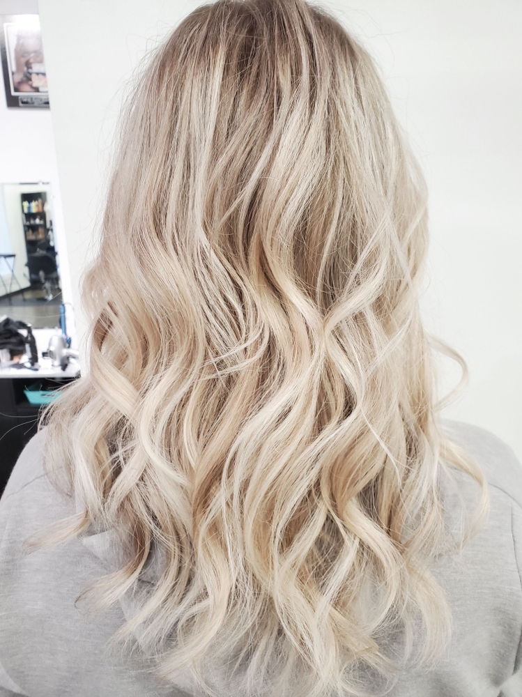 All-over blonding