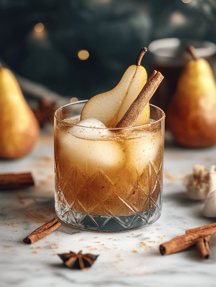 Pine & Pear Winter Pedicure