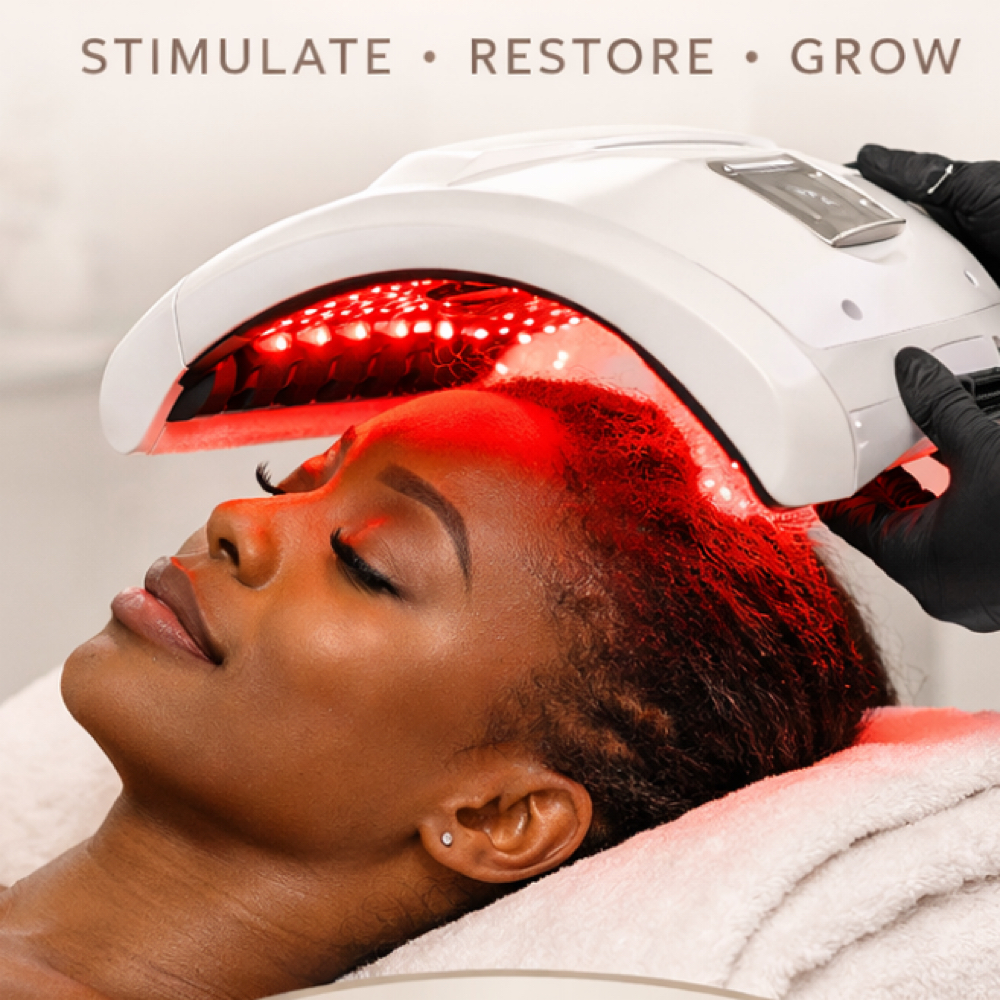 Scalp Restoration & Light Therapy at KK Beauty Suite in Westbury, NY