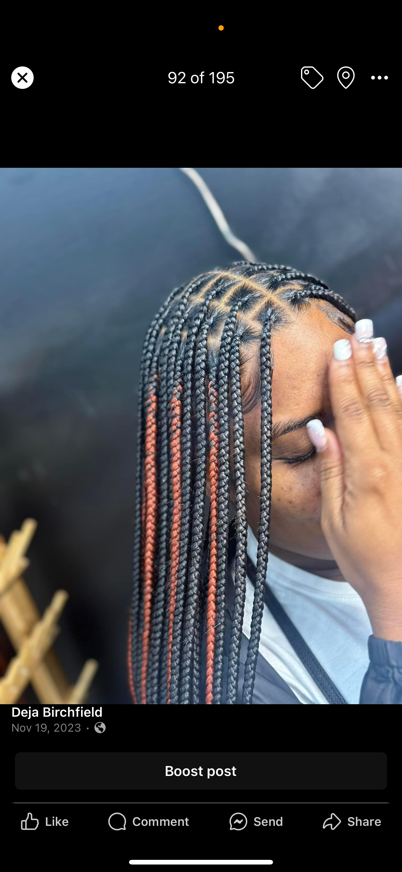 Smedium Knotless Braids/IslandTwist at The Royal Way in Rochester, NY