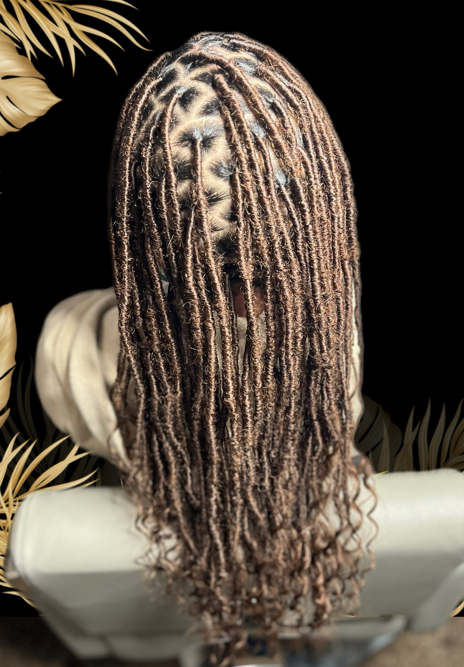 Boho goddess Loc extensions