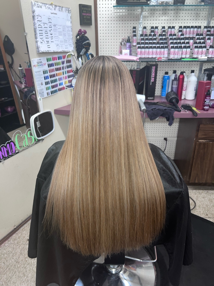 HIGHLIGHTS (long hair)