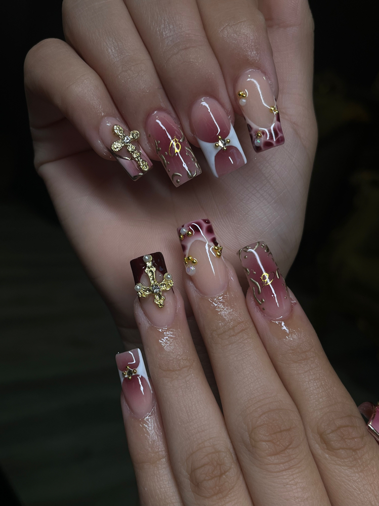 Acrylic Nail Extensions at Yvette A. Nail Artistry LLC in Fort Wayne, IN