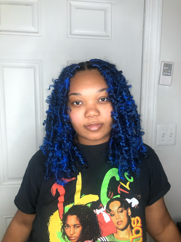 Shoulder Length Butterfly Locs