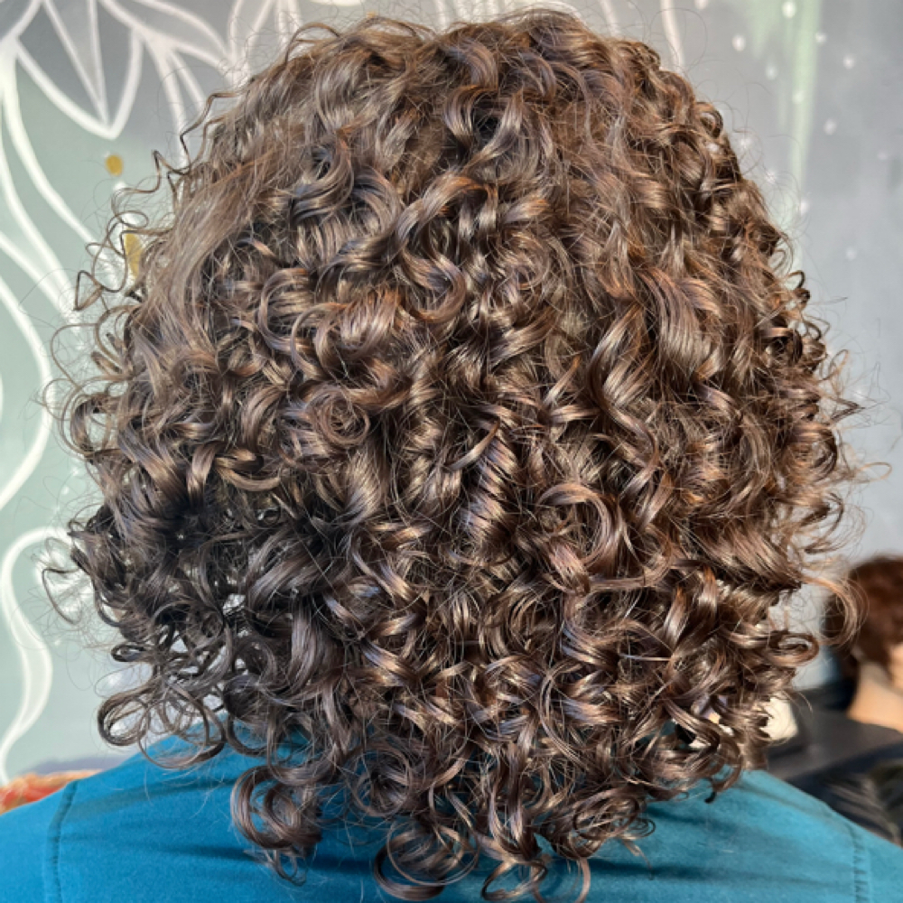 Curly Cut at Deuces Hair in Denver, CO