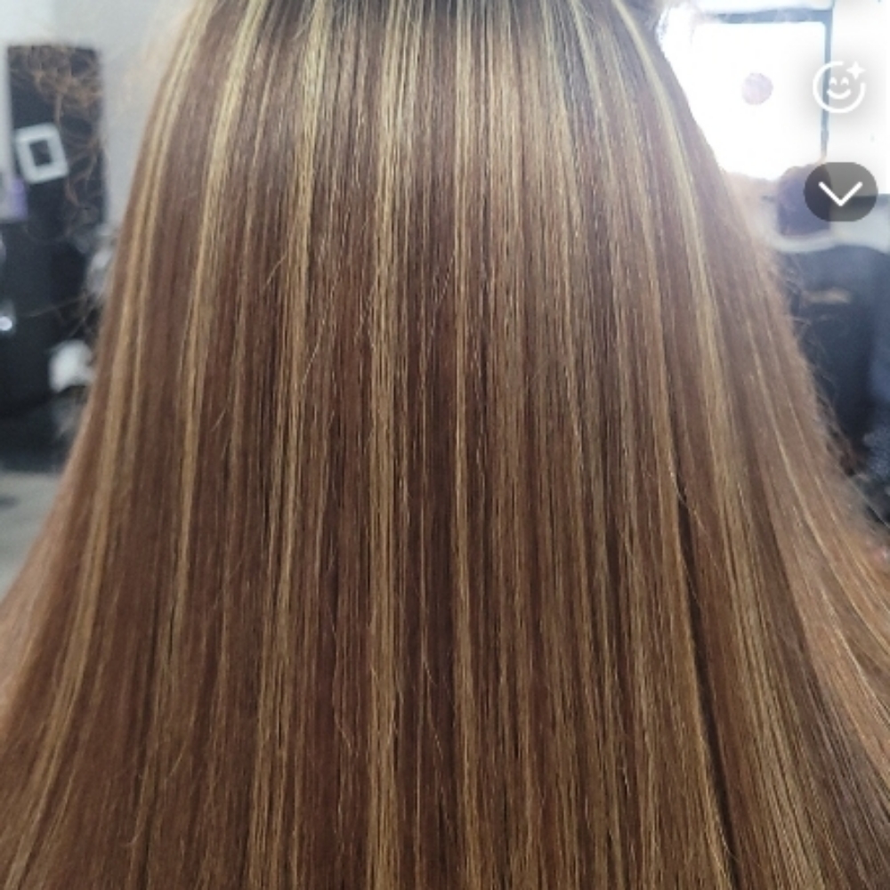 Highlights at Hair By Jimmie Salon & Spa in Garland, TX