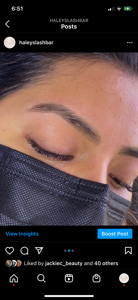 Brow Tinting