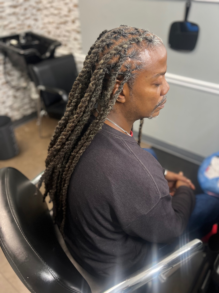 Rope Twist (2 Strand Twist) at The Loc Trio in Riverdale, GA