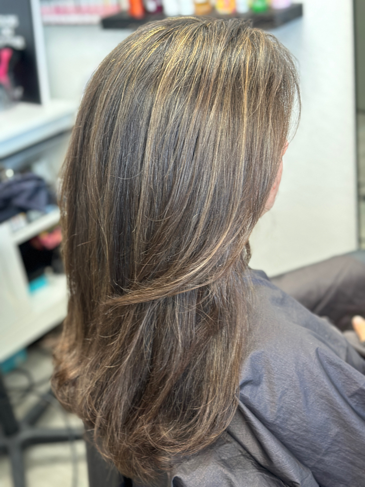 Partial Custom Blonding