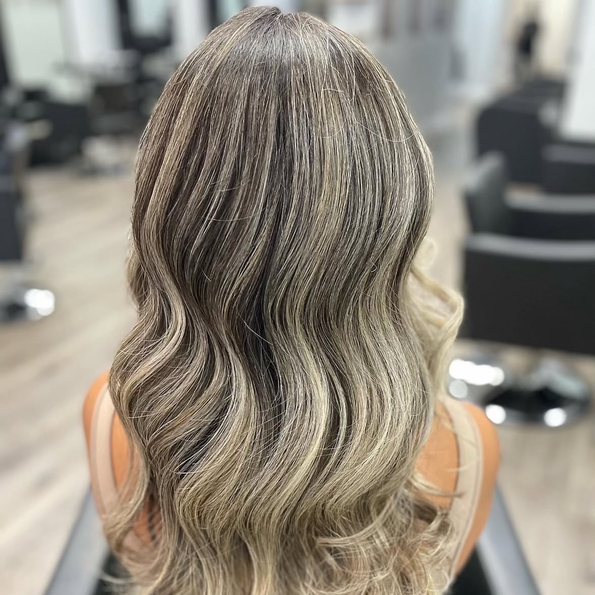 Balayage highlights