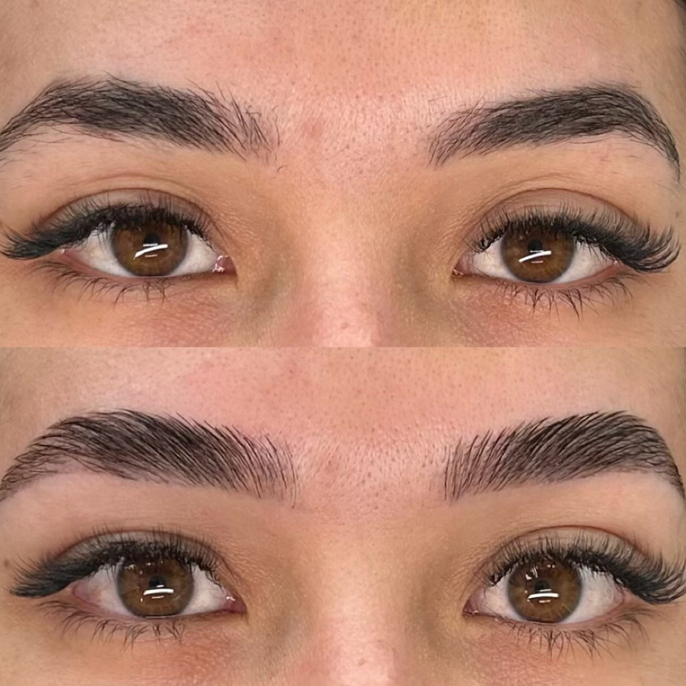 Brow Lamination at F Linos Beauty in Matthews, NC