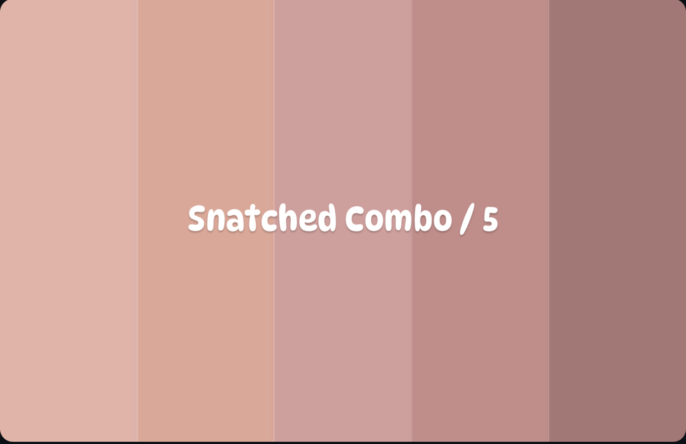 Snatched Combo/ 5