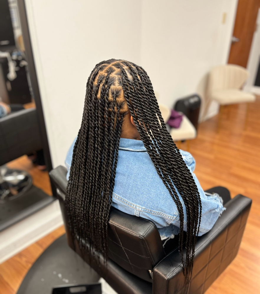 Senegalese Twists at Braids By Amari in Indianapolis, IN