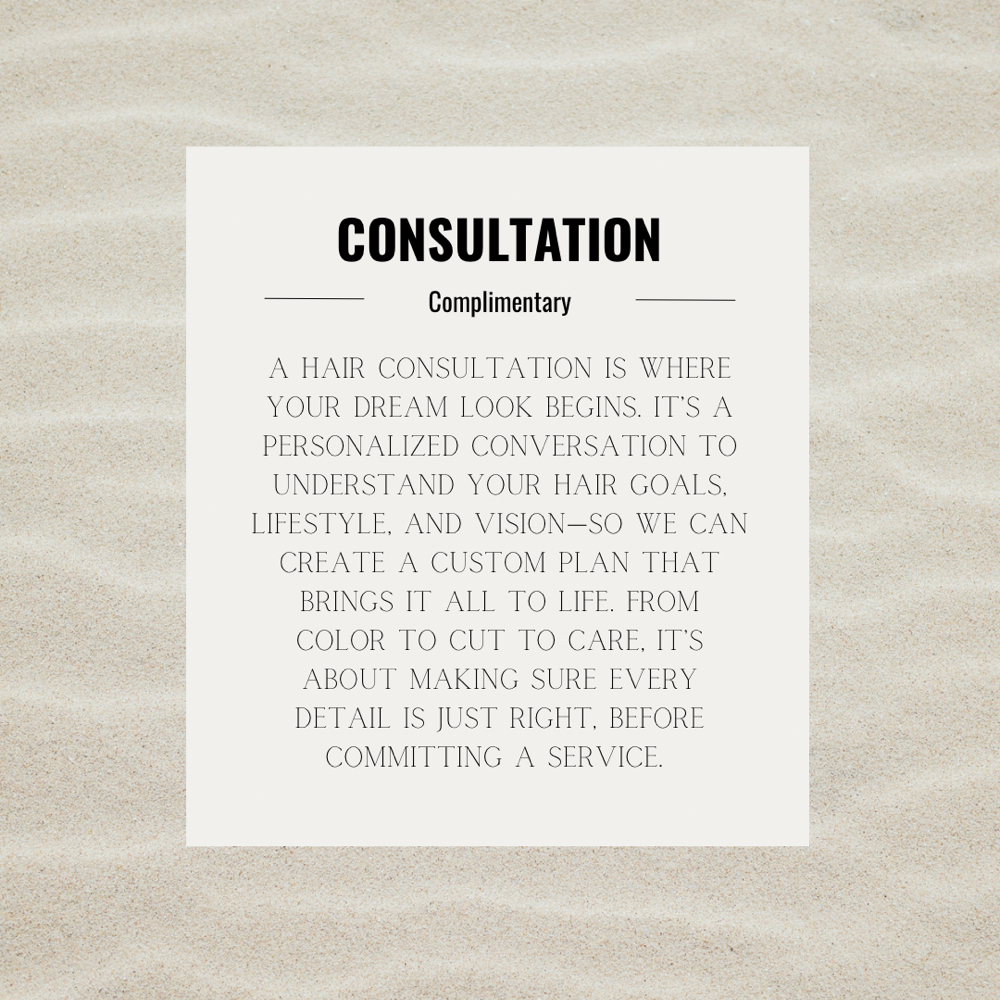 Consultation at Newave Hair Lounge in Florida, FL