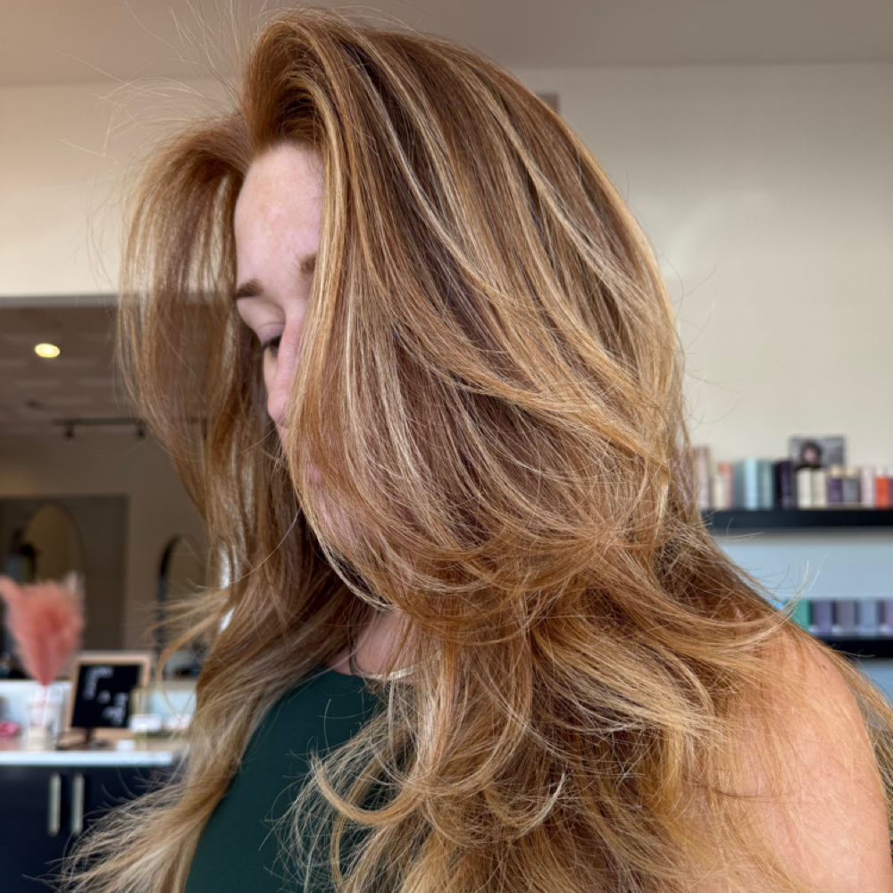 Face Frame Highlight at My American Honeys in Royal Palm Beach, FL