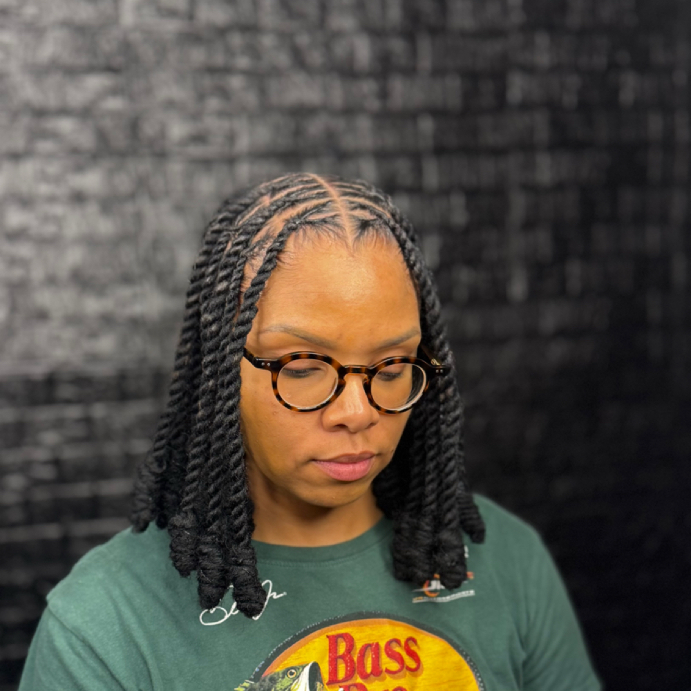 Invisible Locs (M) Shoulder Length at StylezByJazmyne in Oklahoma City, OK
