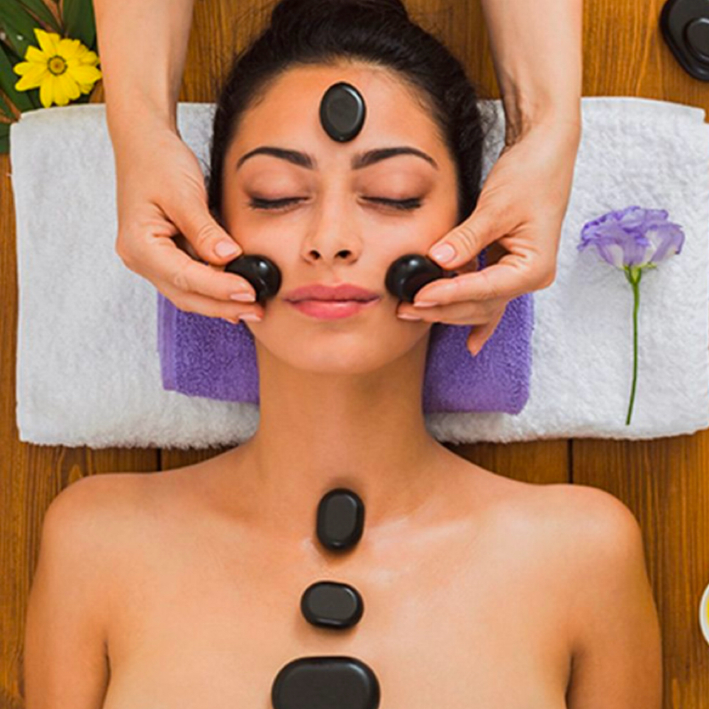 Head Spa+Facial Spa+Hot Stone