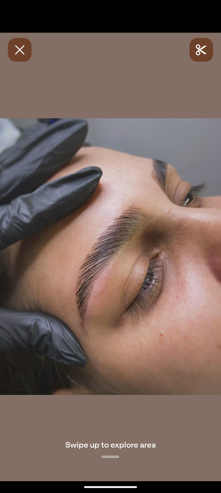 Brow Lamination + Airbrush Tint