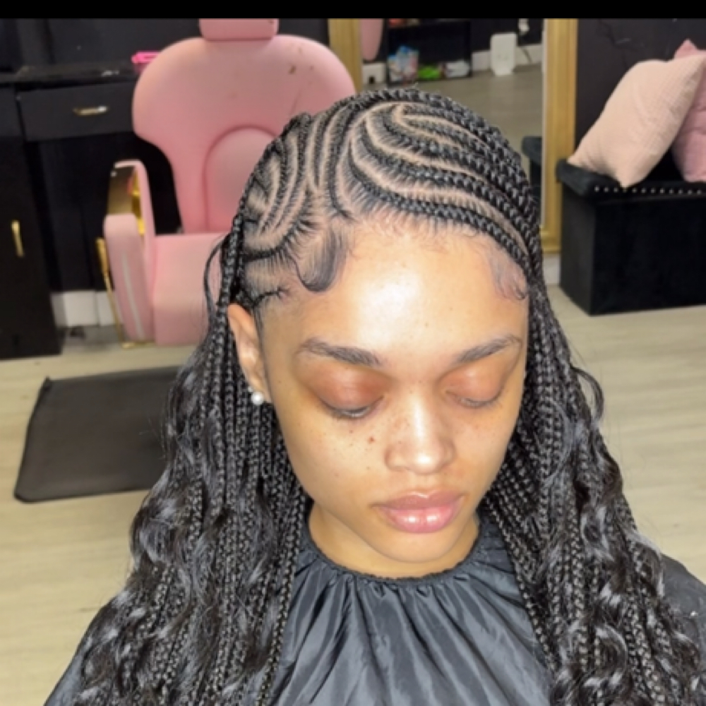 Fulani Boho Braids at Bre The Braider in Hazelwood, MO