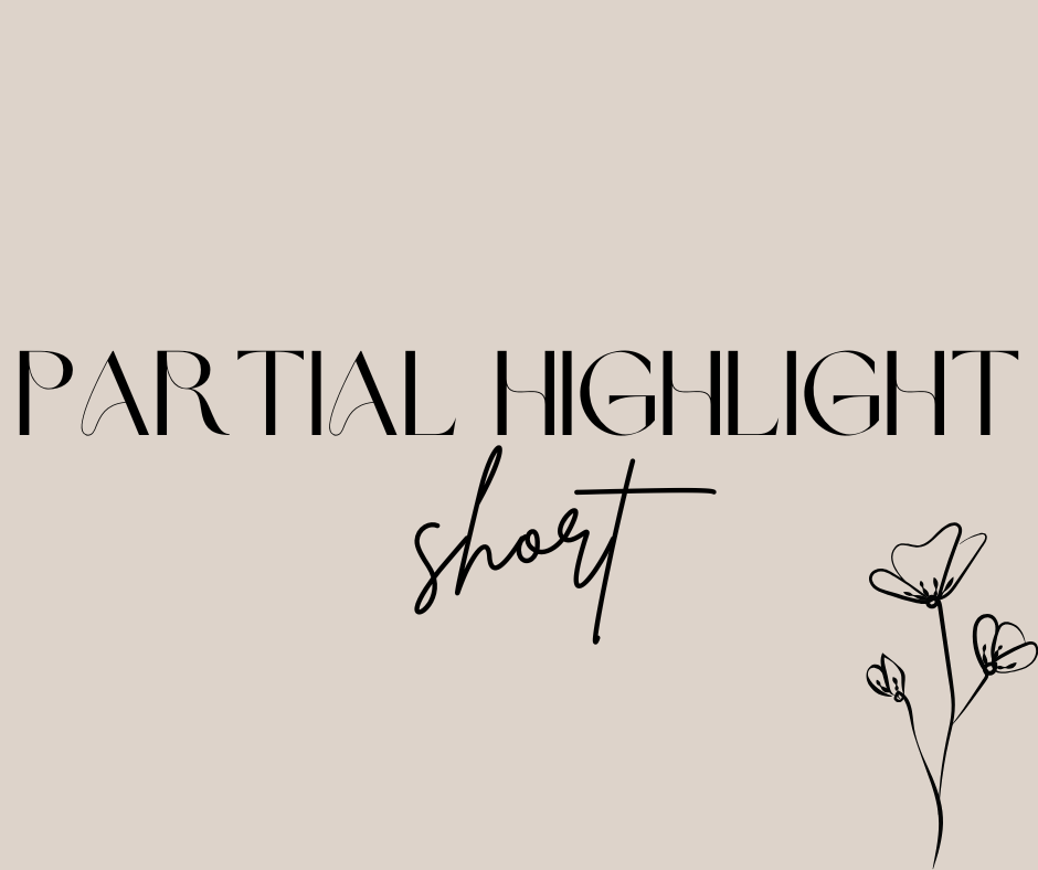 Partial Highlights - Short Hair