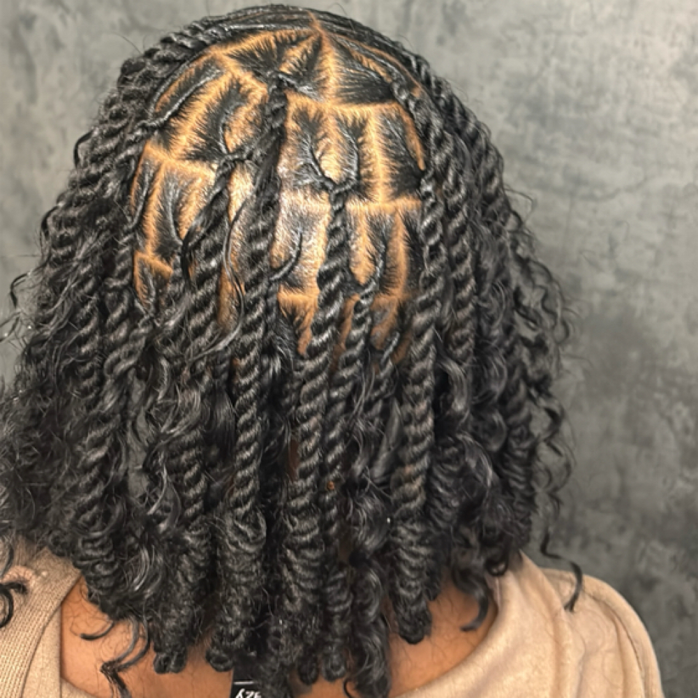 Invisible locs - bob/shouder at Knotless By Mya in union city, GA