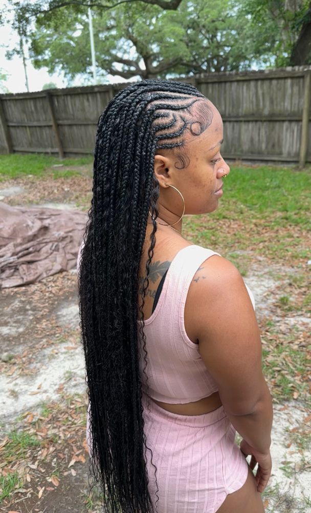 Half And Half Touch Up
