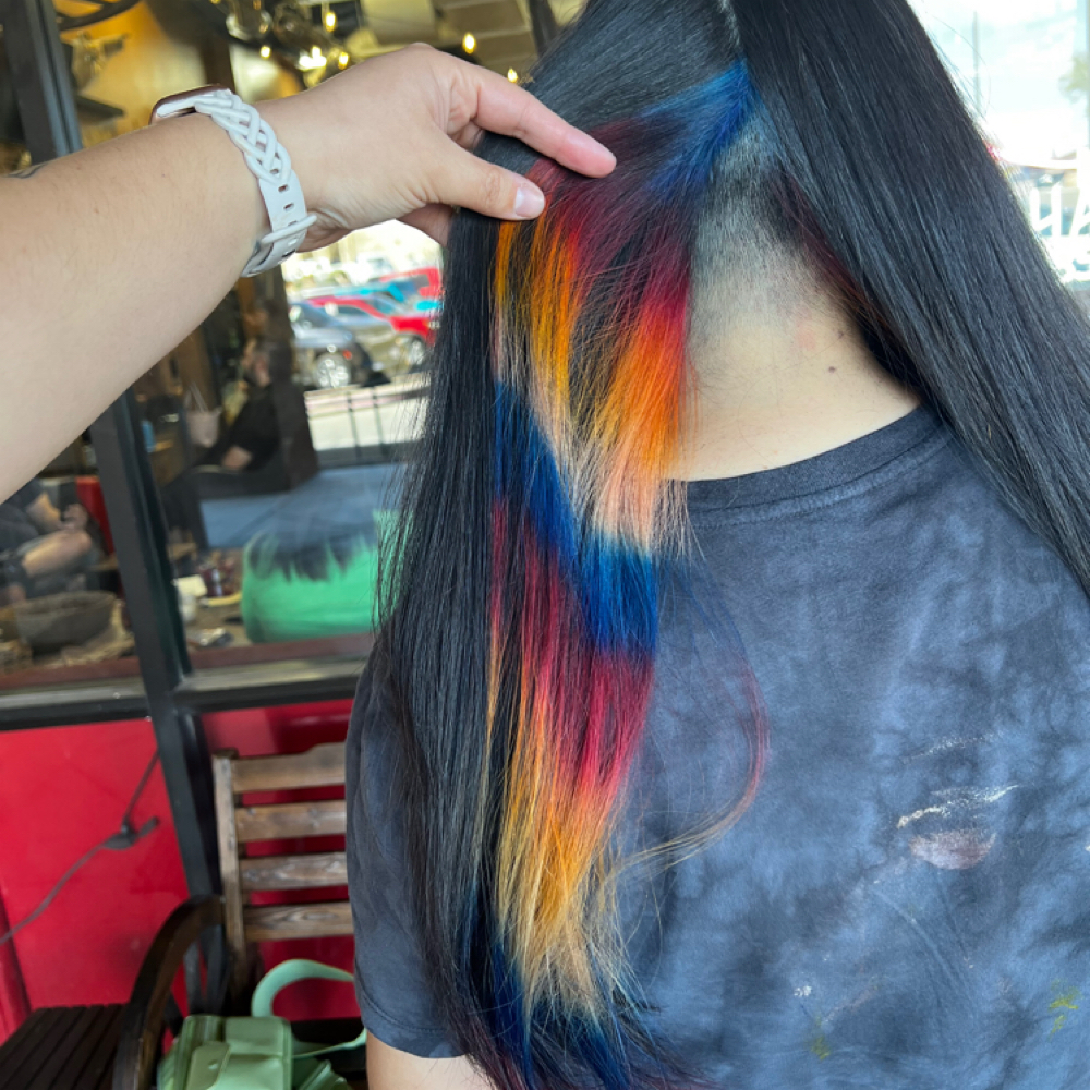 Color Blocking at Beauty by Karen in El Paso, TX