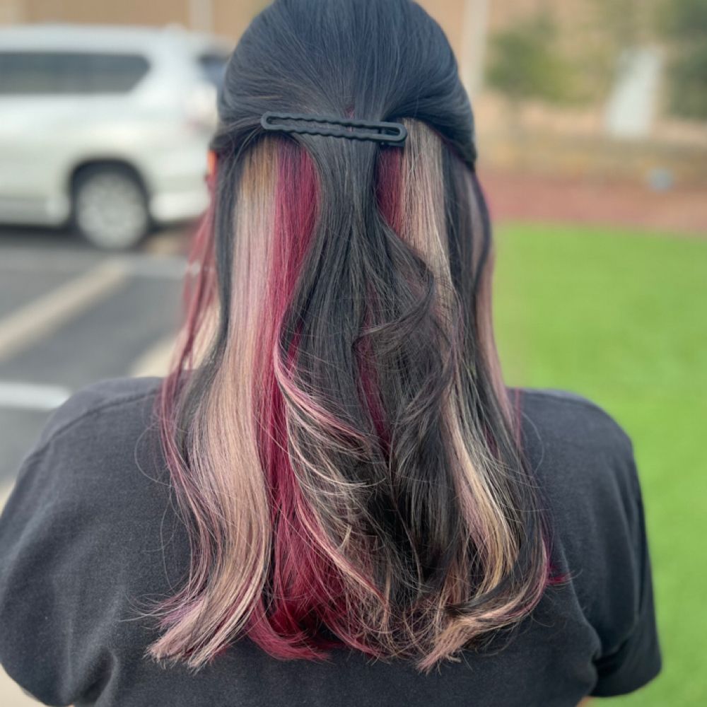 Color Blocking at Beauty by Karen in El Paso, TX