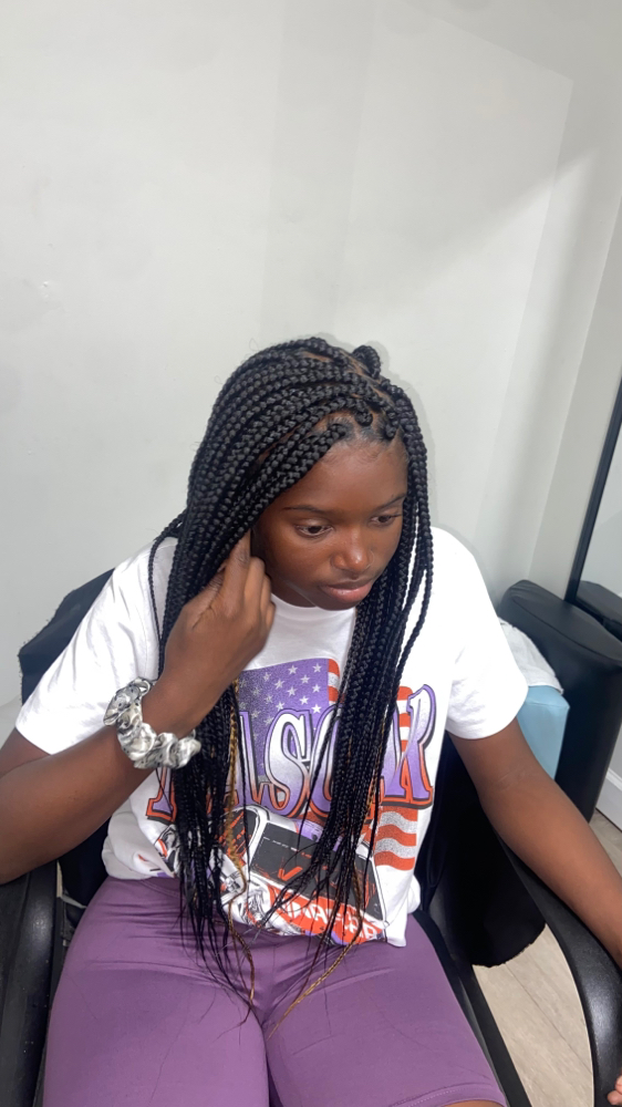 Girls Box Braids
