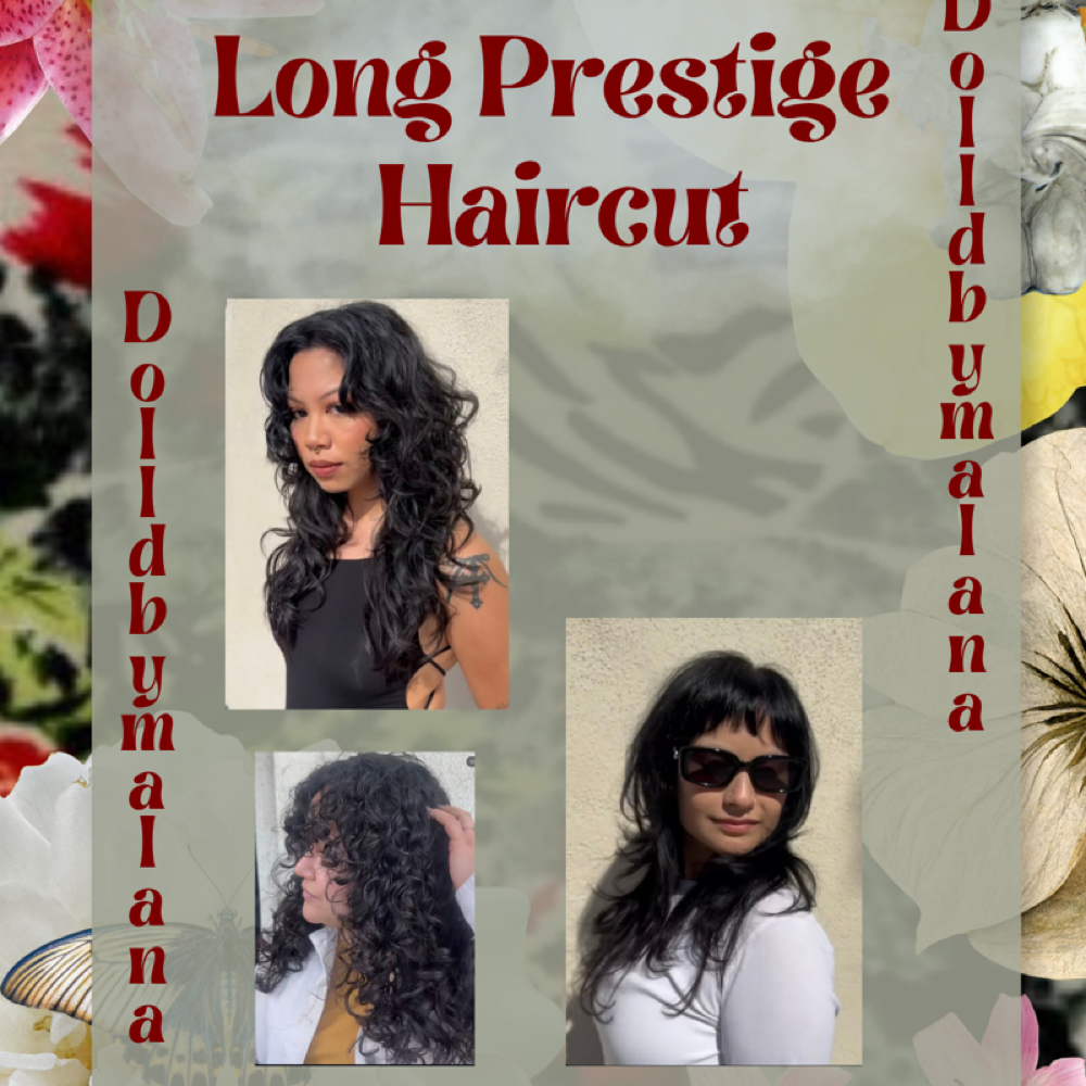 Long Prestige Haircut at Dolld By Malana in Paramount, CA