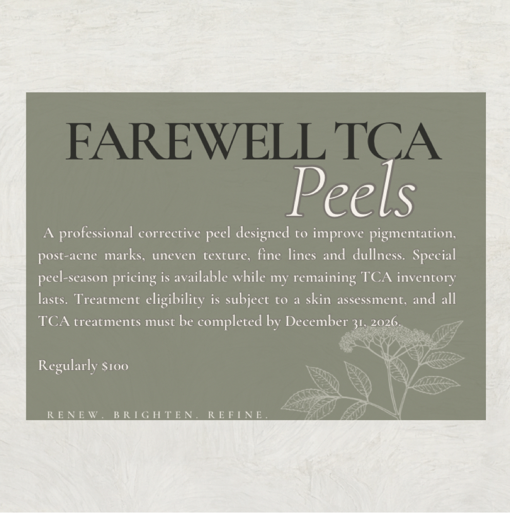 Farewell TCA Peel ✨ at Intention Studio in Redding, CA