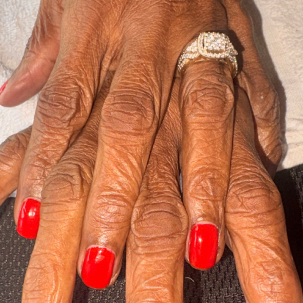 Manicure at Haven Essentials Co. in Lake Elsinore, CA
