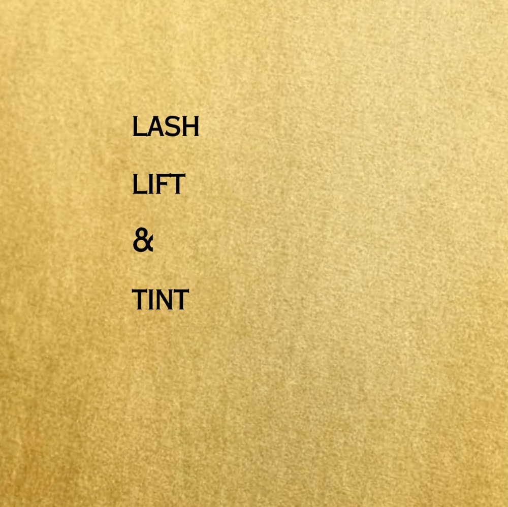 Keratin Lash Lift and Tint